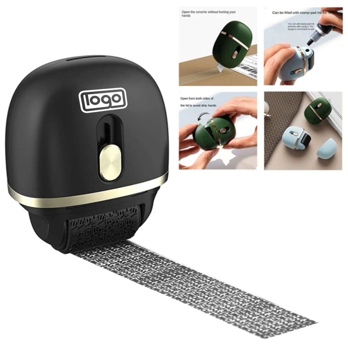 Identity Theft Protection Stamp Cylinder 1