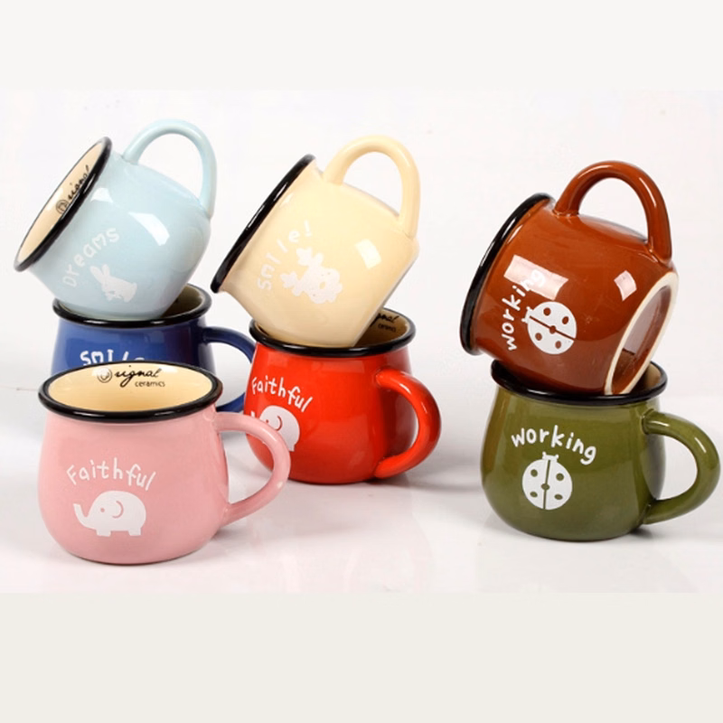 12 oz. High Quality Traditional Ceramic Coffee Mugs