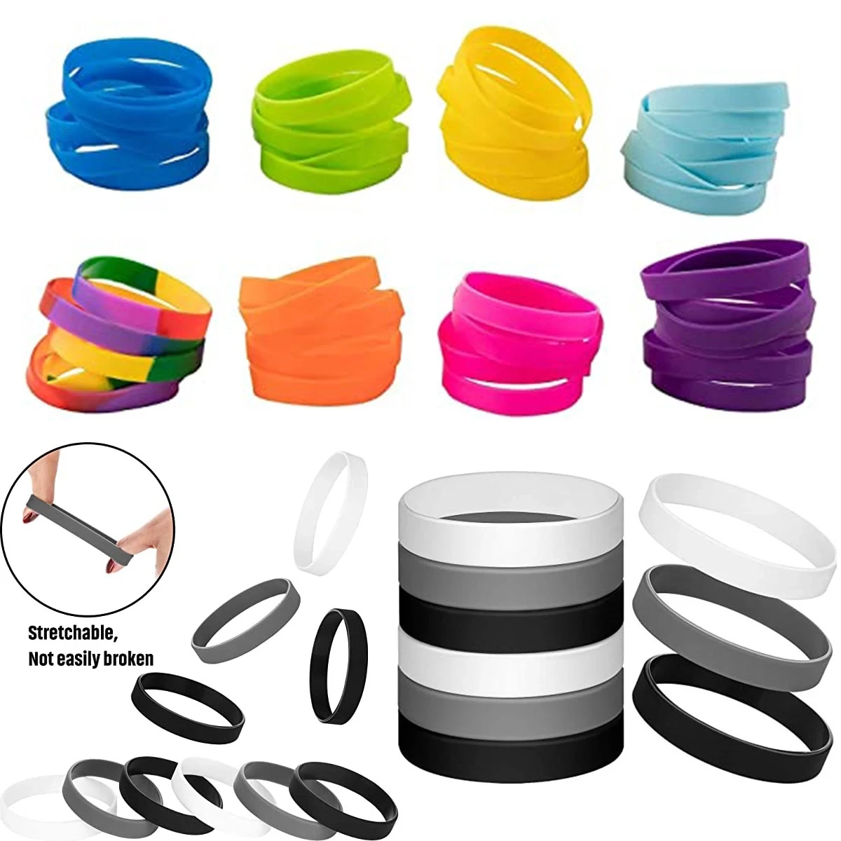 Silicone Wristband 12mm 1