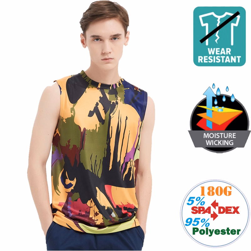 180G Performance Moisture Wicking Tanks w/ Wear Resistance