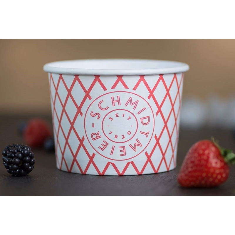 16 Oz. Ice Cream Cup w/ Full Color/ Coverage Print