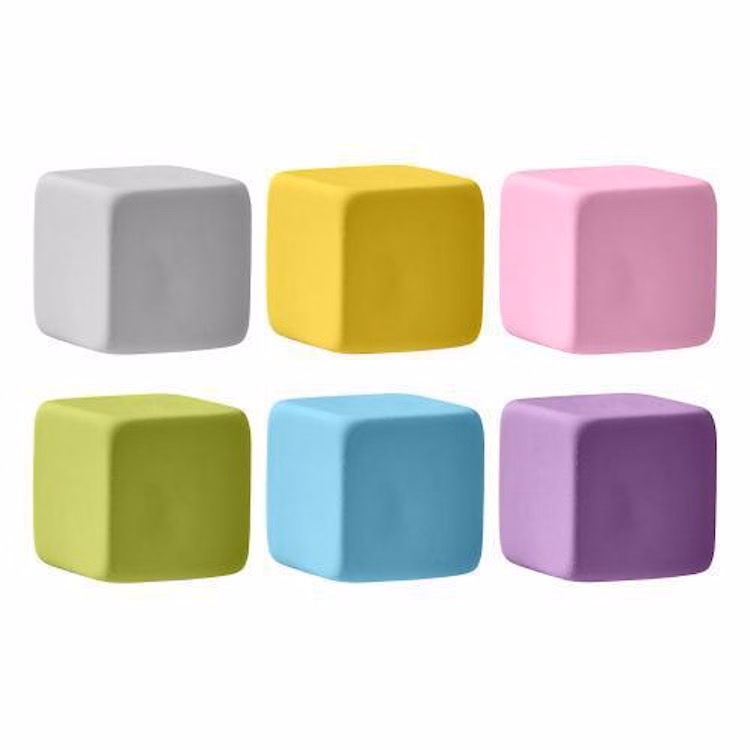 Cube Rubber Eraser
