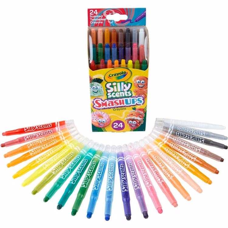 Crayola Scented Mini Twistables Crayons - 24 Pack