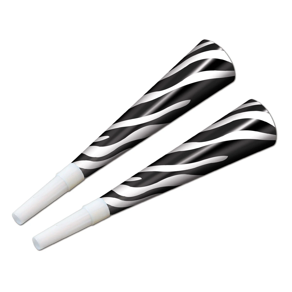 Zebra Print Horns 1