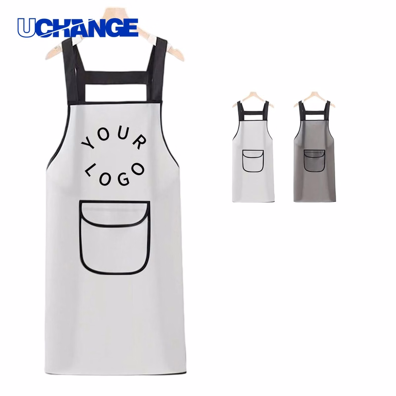 Plastic Apron with Pocket Storage and Branding for Events