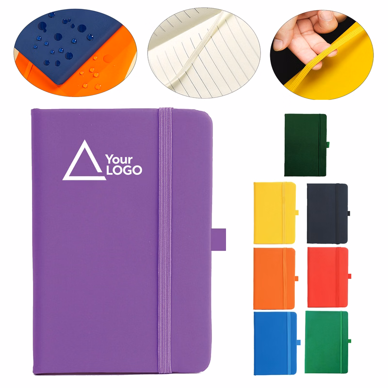 A5 Elastic Closure Business Notebook