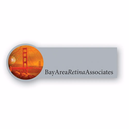Laminated Name Badge (1.25"x3.625") Rectangle w/Round End