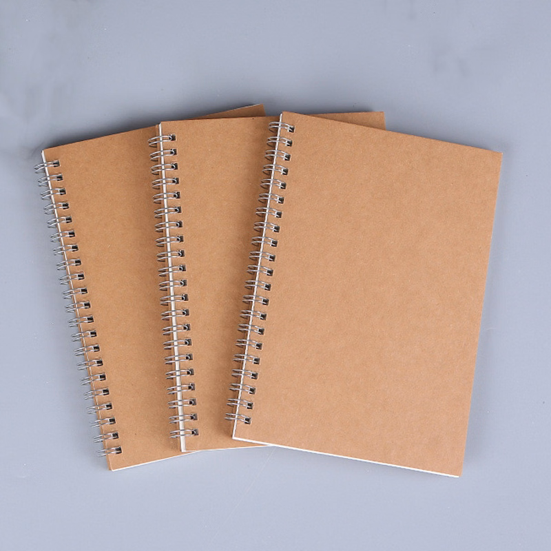 Cowhide coil book