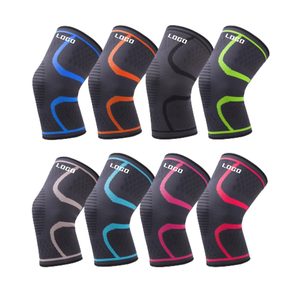 Nylon Sports Knee Pads Non-Slip Protective 1
