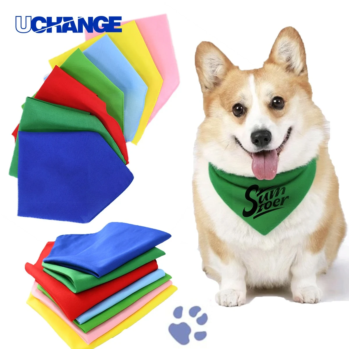 Pet Bandana for Daily Wear and Grooming 1