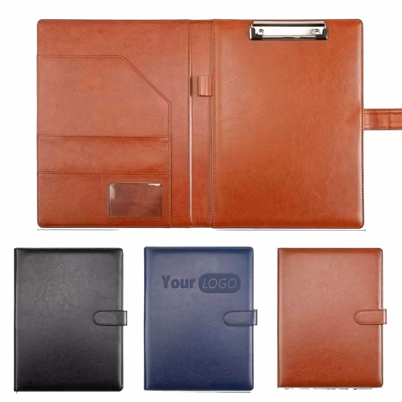 Pu Leather A4 Business Resume Binder Folder