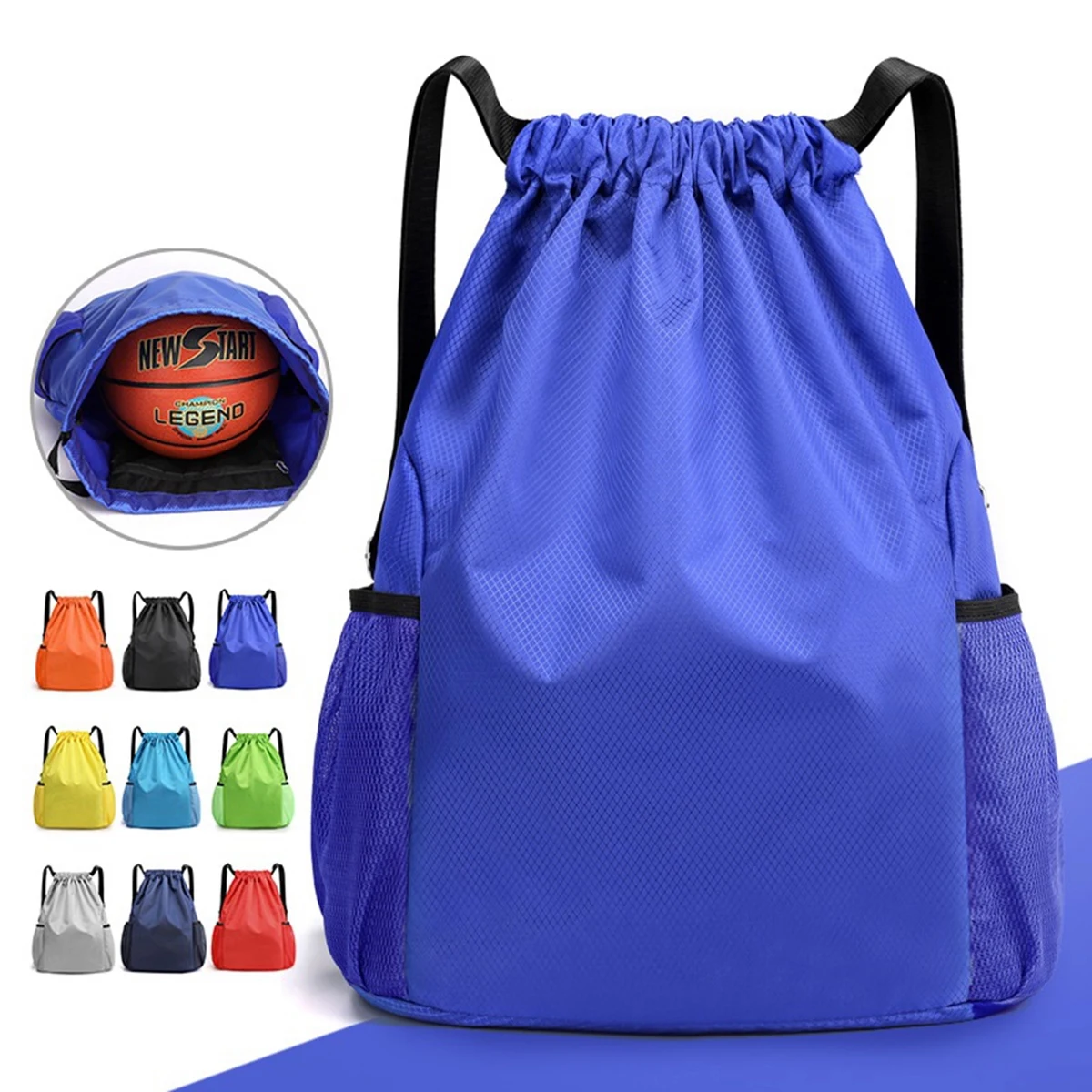 Waterproof Double Shoulder Drawstring Bag 1