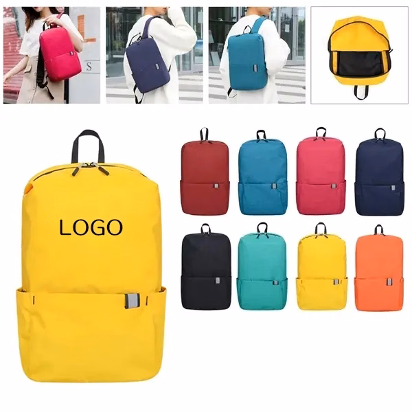 Mountaineering Computer Bag with Beige Travel Backpack