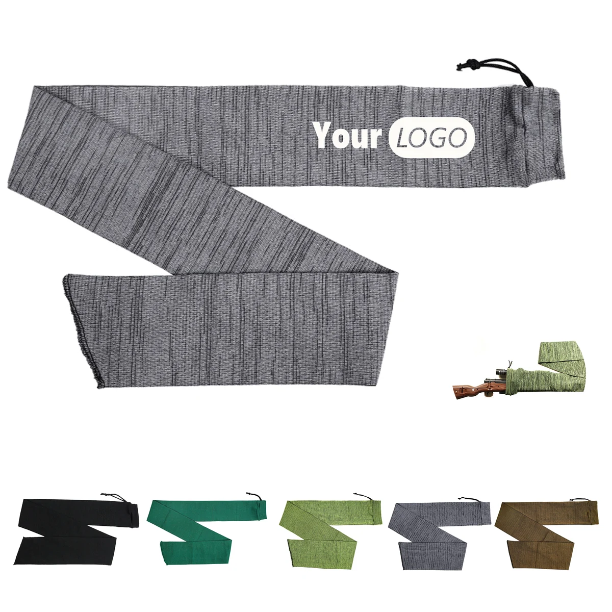 Polyester Drawstring Hunting Gun Sleeve 1