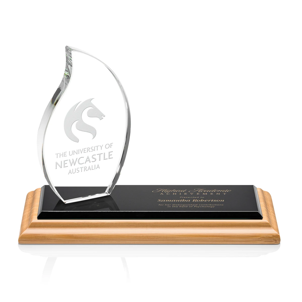 Northam Flame Award - Deep Etch 1