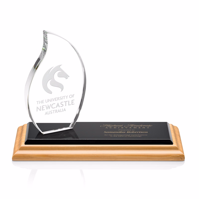 Northam Flame Award - Deep Etch
