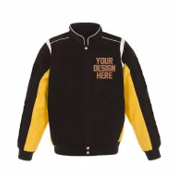 Embroidered Motorcycle Racing Jacket