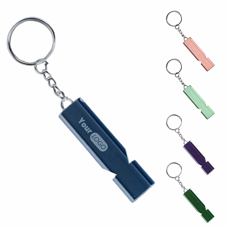 Aluminum Dual Frequency Survival Whistle