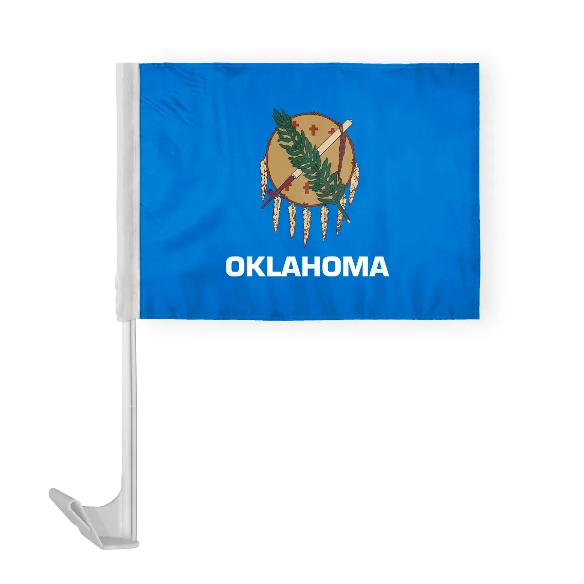12"x16" & 10.5''x15'' Oklahoma Car Flags 1