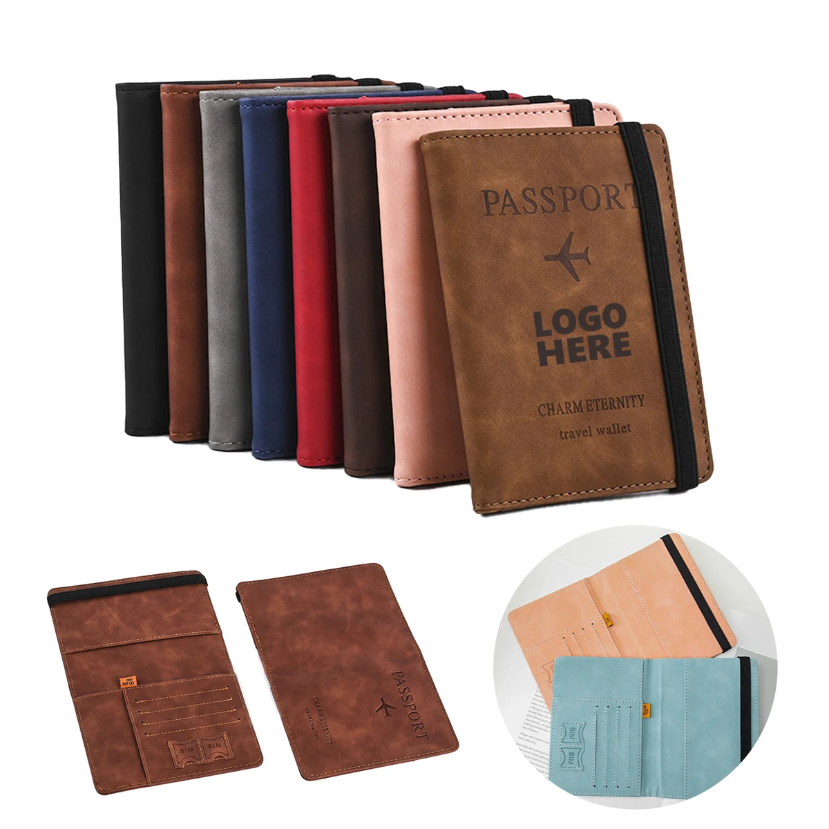 Travel Passport Holder RFID Blocking 1