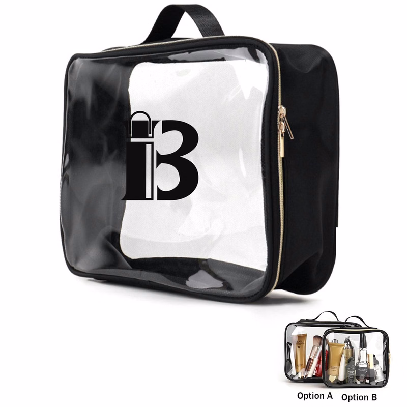 PVC Transparent Waterproof Handheld Storage Bag