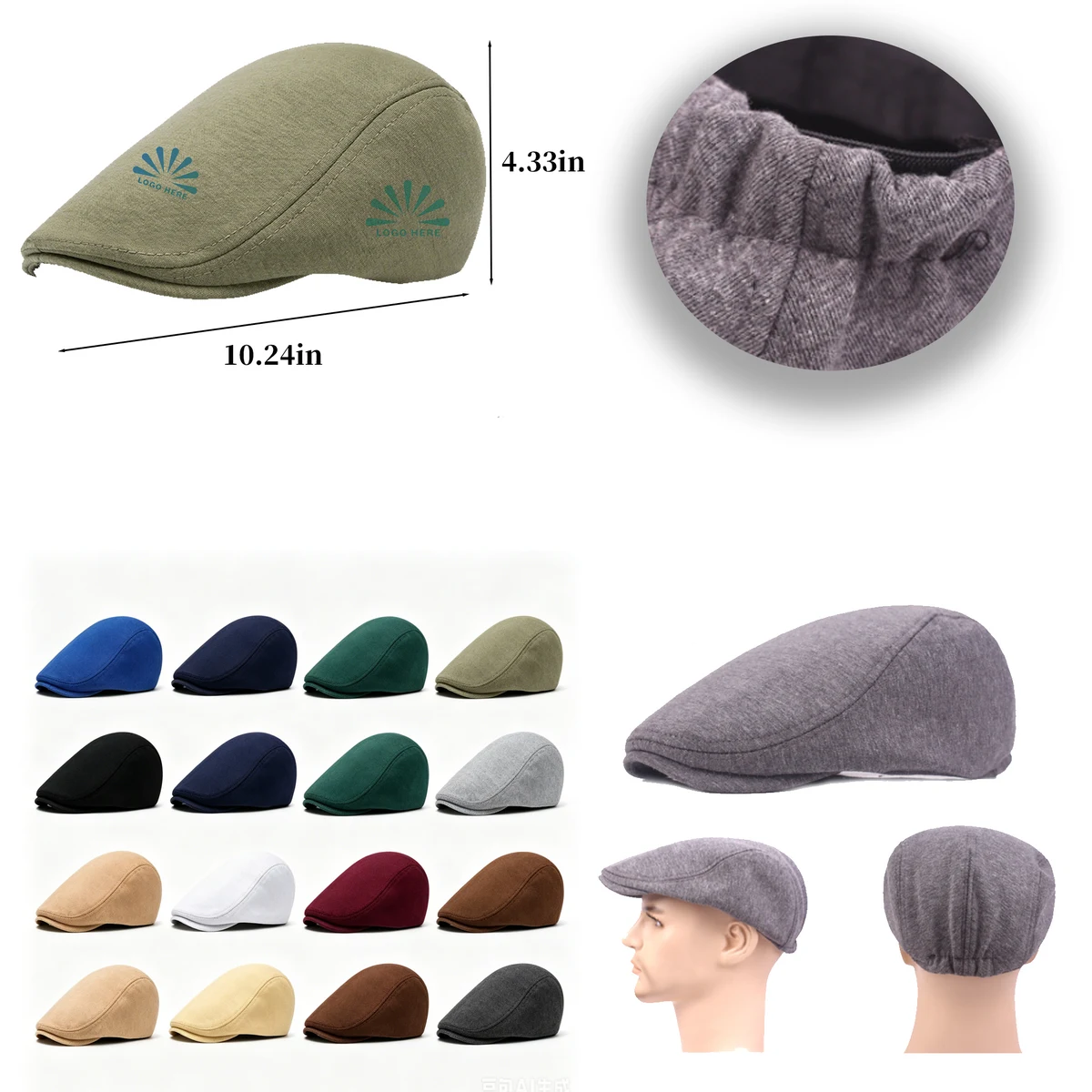 Vintage Beret For Autumn And Winter Fashion 1