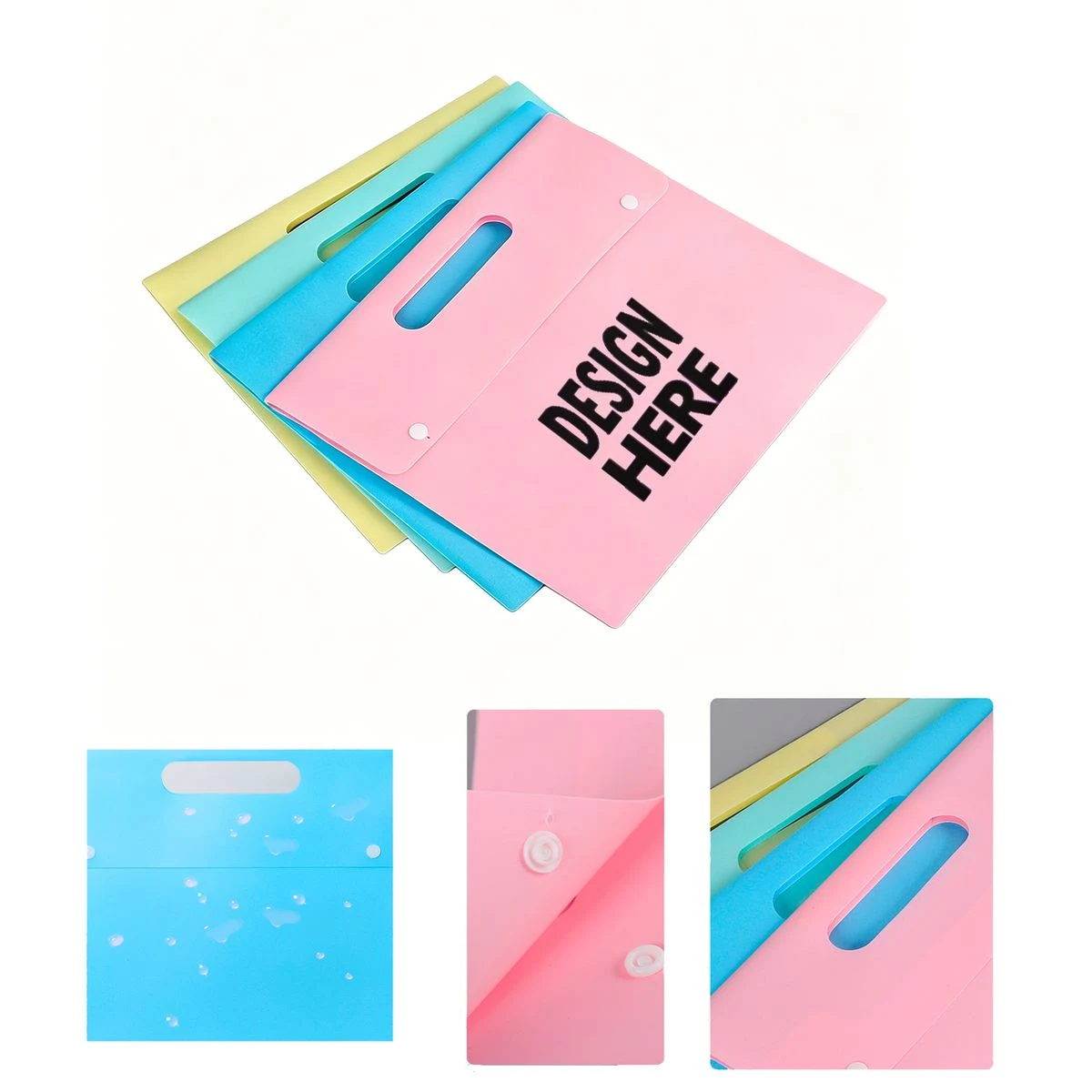 PP Horizontal Handheld File Bag 1