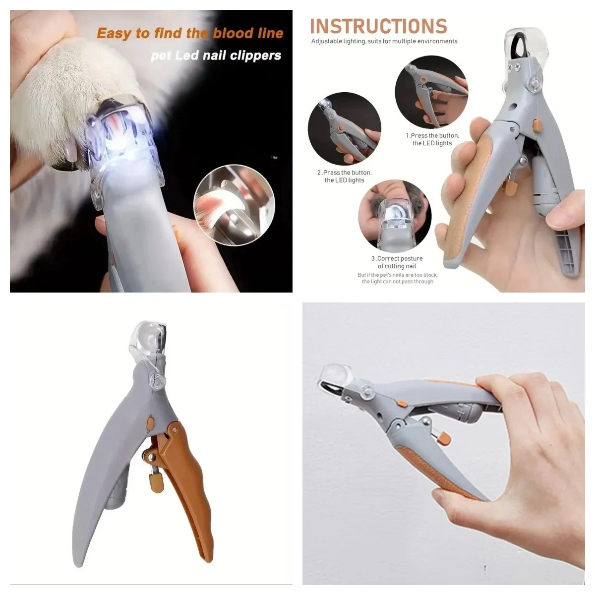 Illuminated Pet Nail Clipper 1