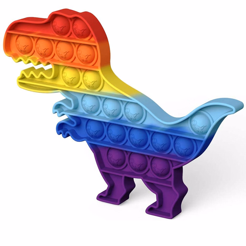 Dinosaur Silicone Stress Reliever Sensory Fidget Toy