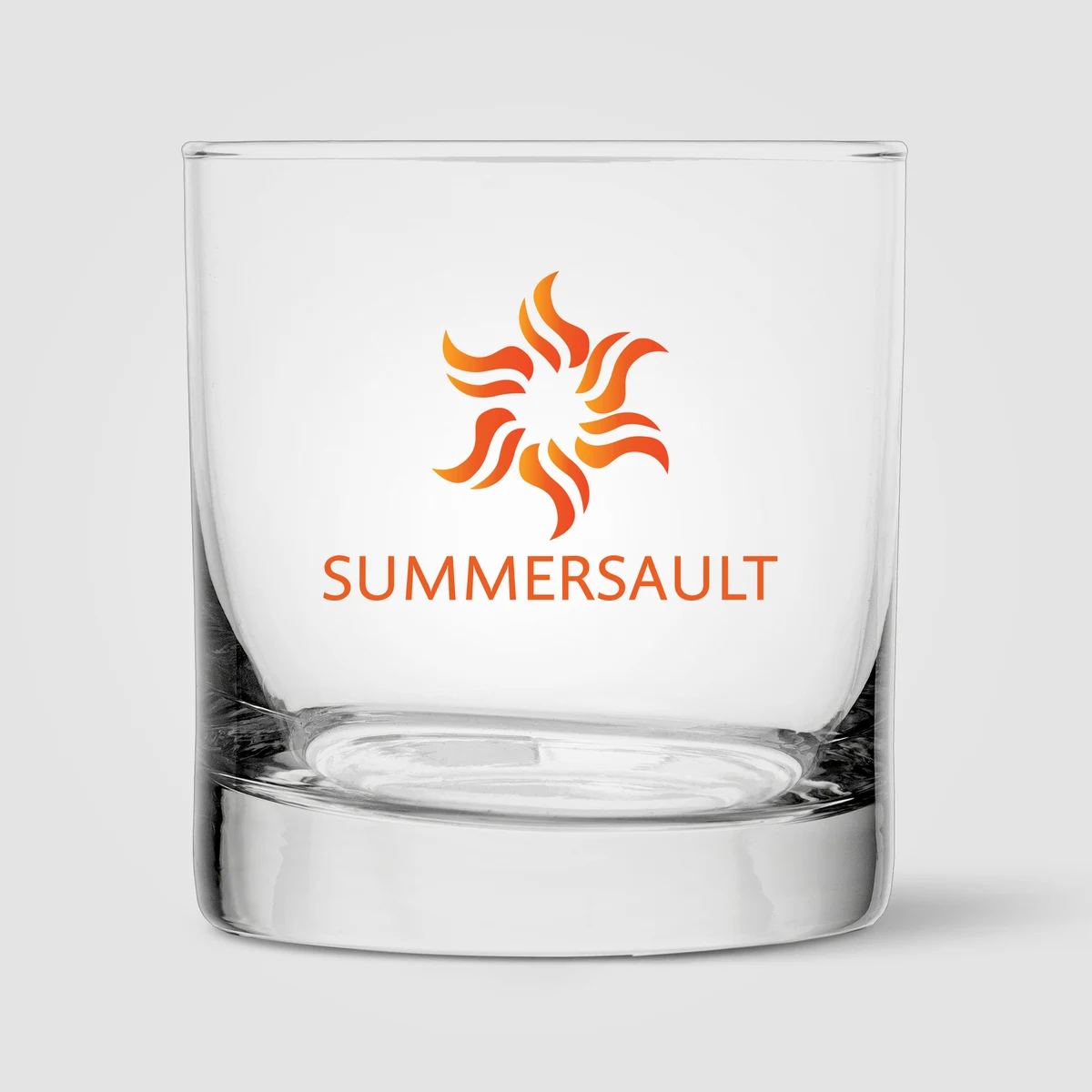 Glint Whiskey Glass - 11 oz., custom glassware with logo imprint 1
