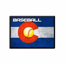 Plaque: Colorado State 8", MDF 3/8 thick Wood,