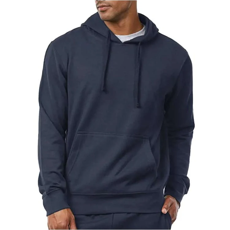 Men's Fleece Hoodies - Navy 2X, custom hoodie or sweatshirt with logo imprint 1