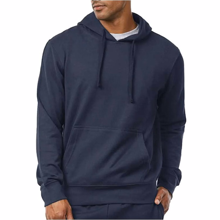 Men's Fleece Hoodies - Navy 2X