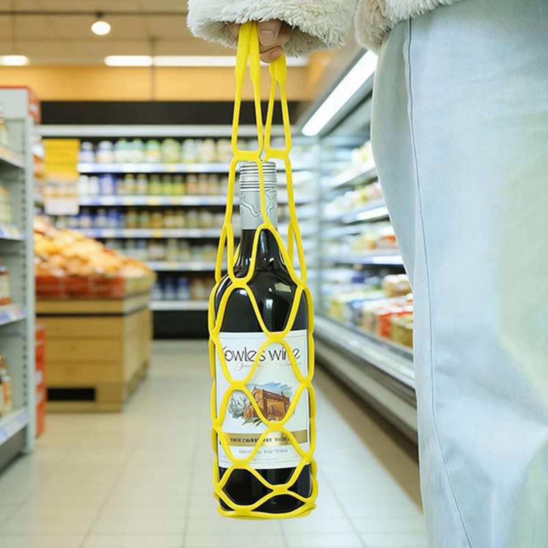 Custom Silicone Wine Bottle Carrier Holders