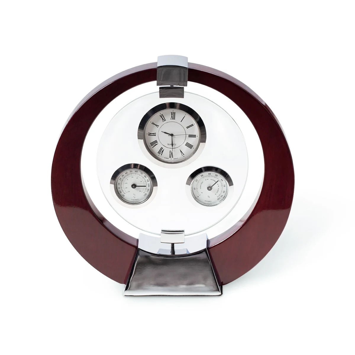 Mahogany Desk Clock 1