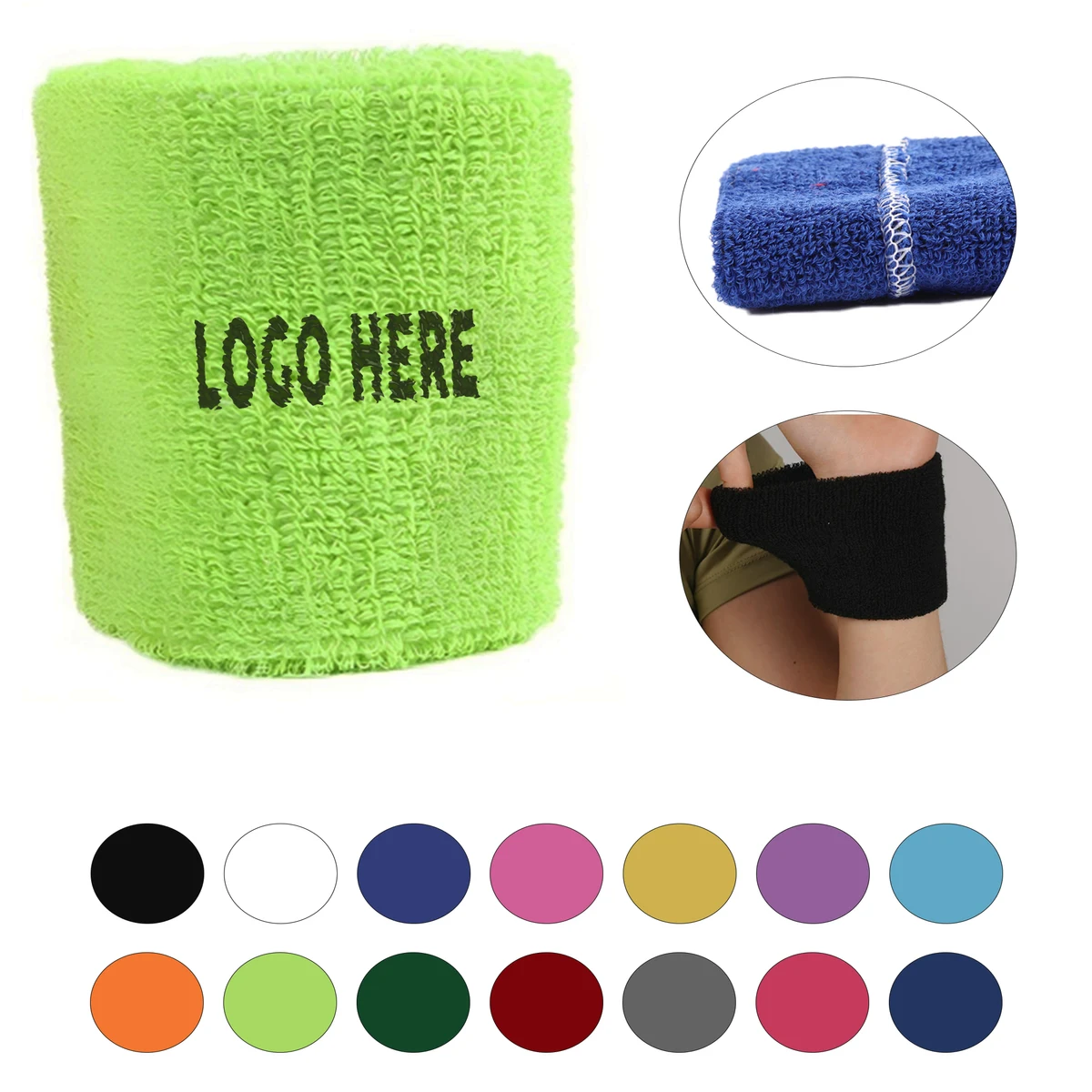 Athletic Sweatband Wrist Wrap 1