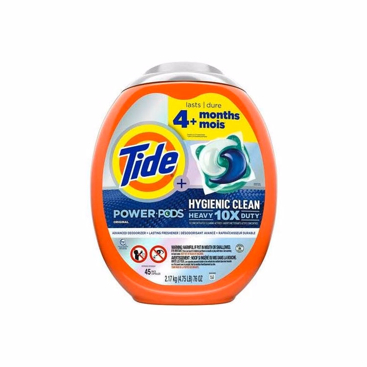 Tide Hygienic Clean Heavy Duty Pods - 4 Pack Original