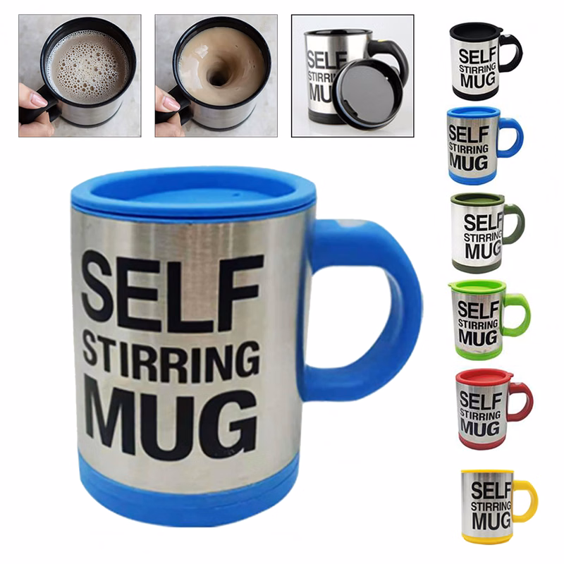 Automatic Mixing Coffee Cup