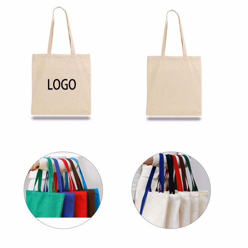 Colorful Cotton Canvas Bag MOQ 10pcs