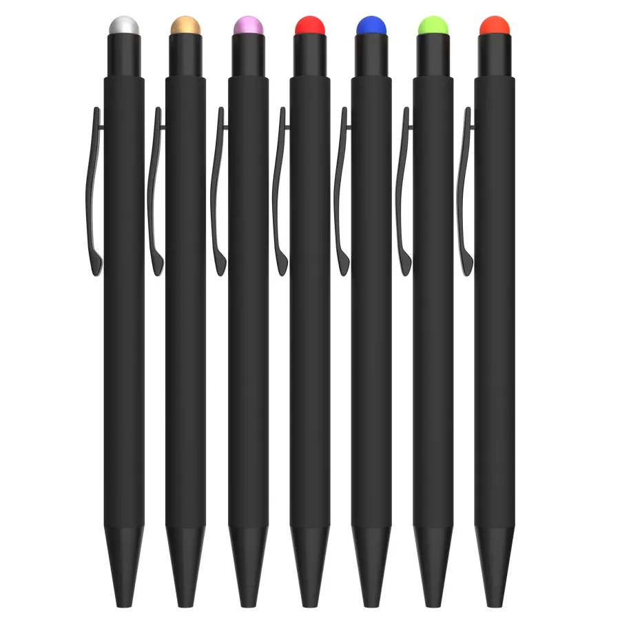 Color Cap Peculiar Metal Ball Pen 1