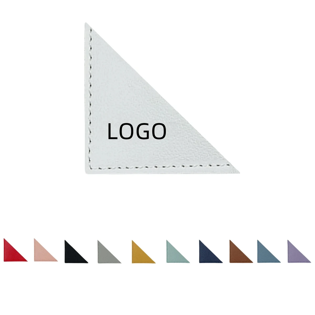 Triangle Leather Bookmarks MOQ 250PCS 1