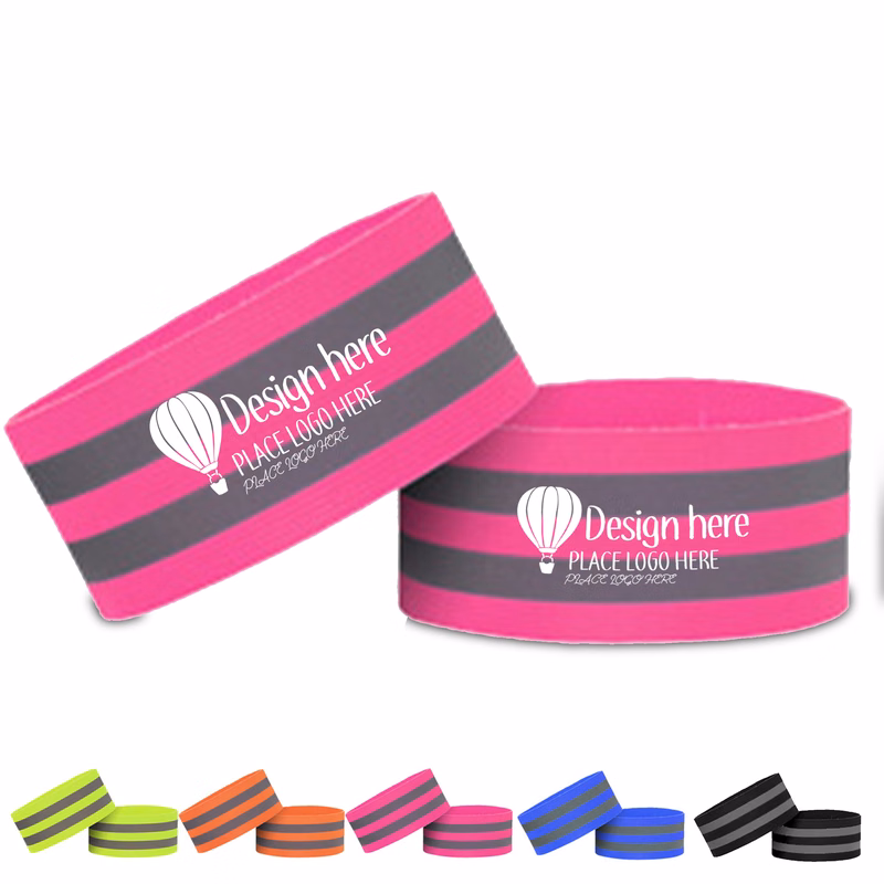 Safety Reflective Armband Legband 2pcs