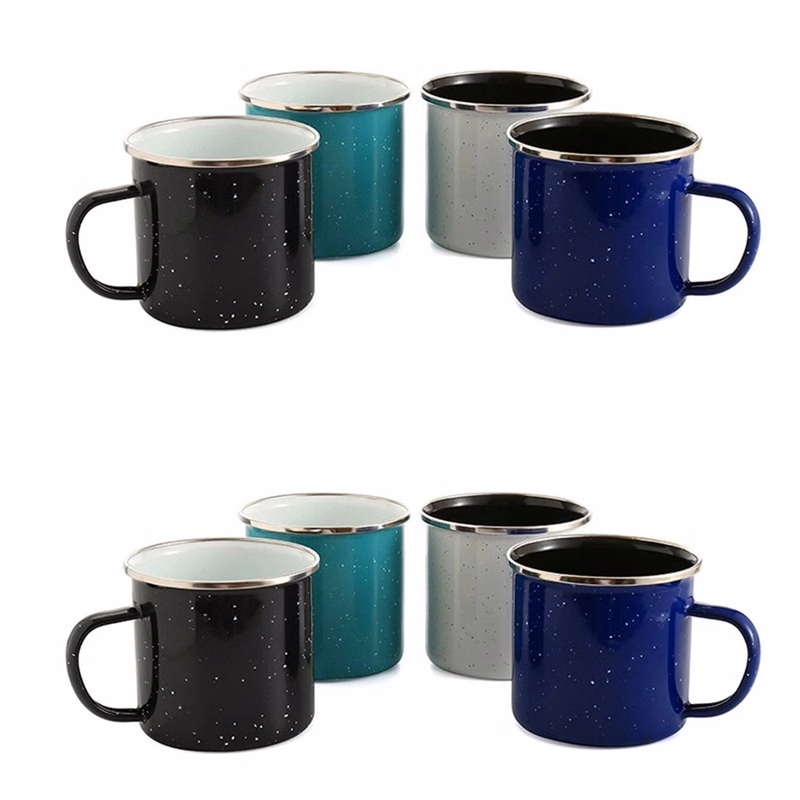 16O Enamel Camping Mugs