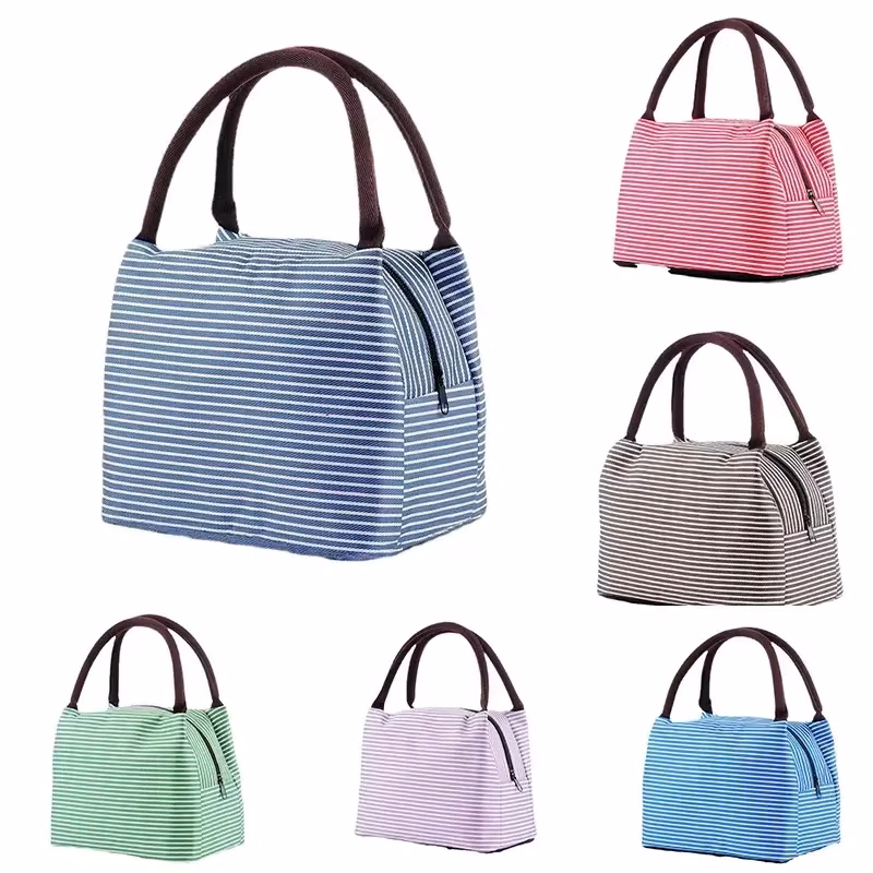 Reusable Insulated Cooler Tote Lunch Bag for Travel