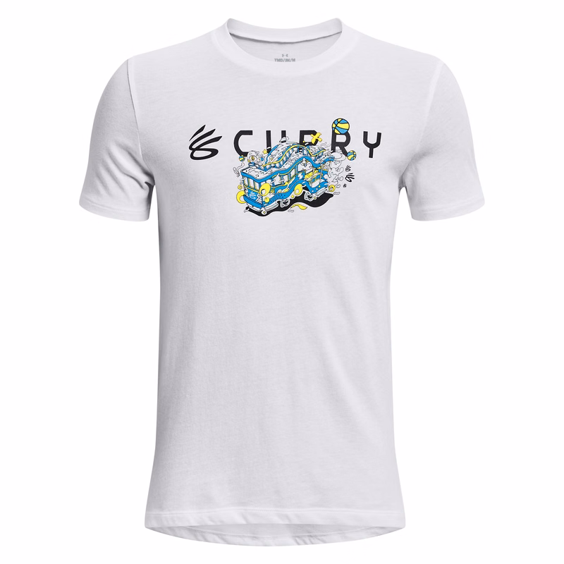 Curry Trolly Boys' Short Sleeve