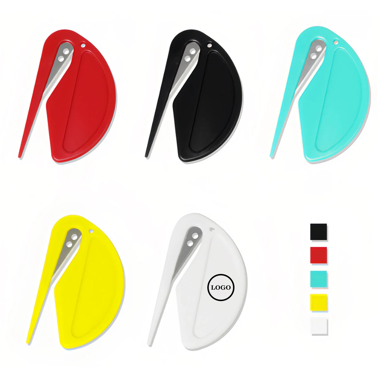 Customizable Mini Letter Opener with Utility Blade 1