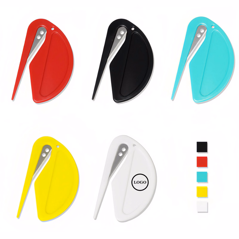 Customizable Mini Letter Opener with Utility Blade