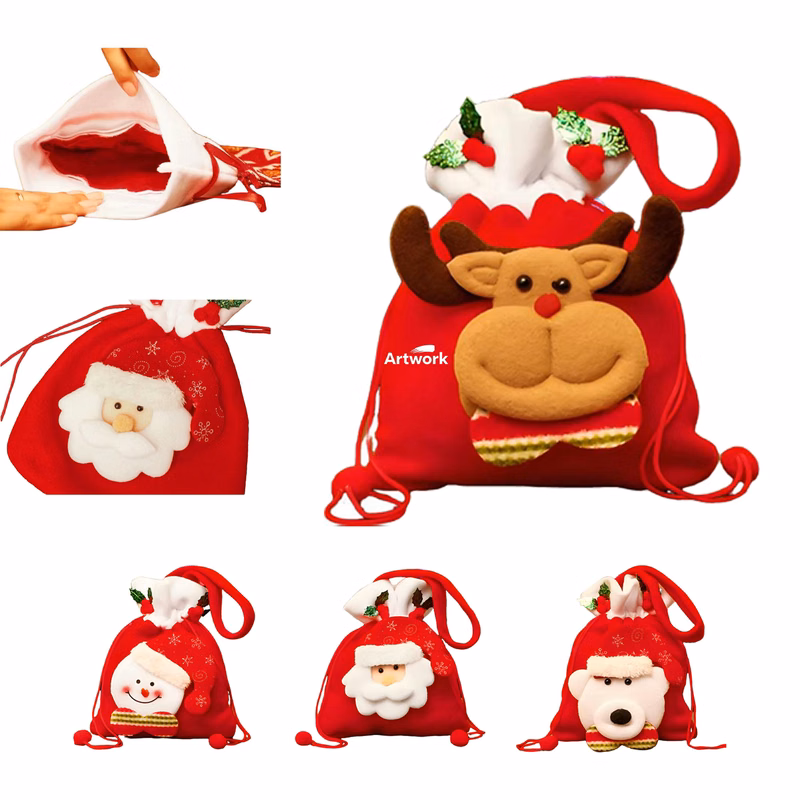 Christmas Apple Bag