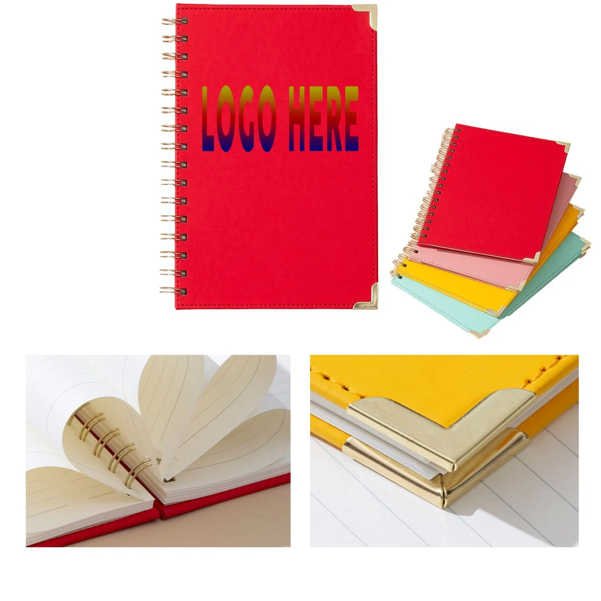 Promotional A5 PU Spiral Notebook 1