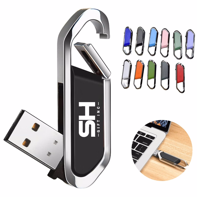 16GB USB Flash Drive with Keychain